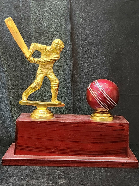 BATSMAN TROPHY  A3  (METAL)