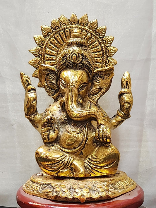 CHAKAR GANESH JI (METAL)